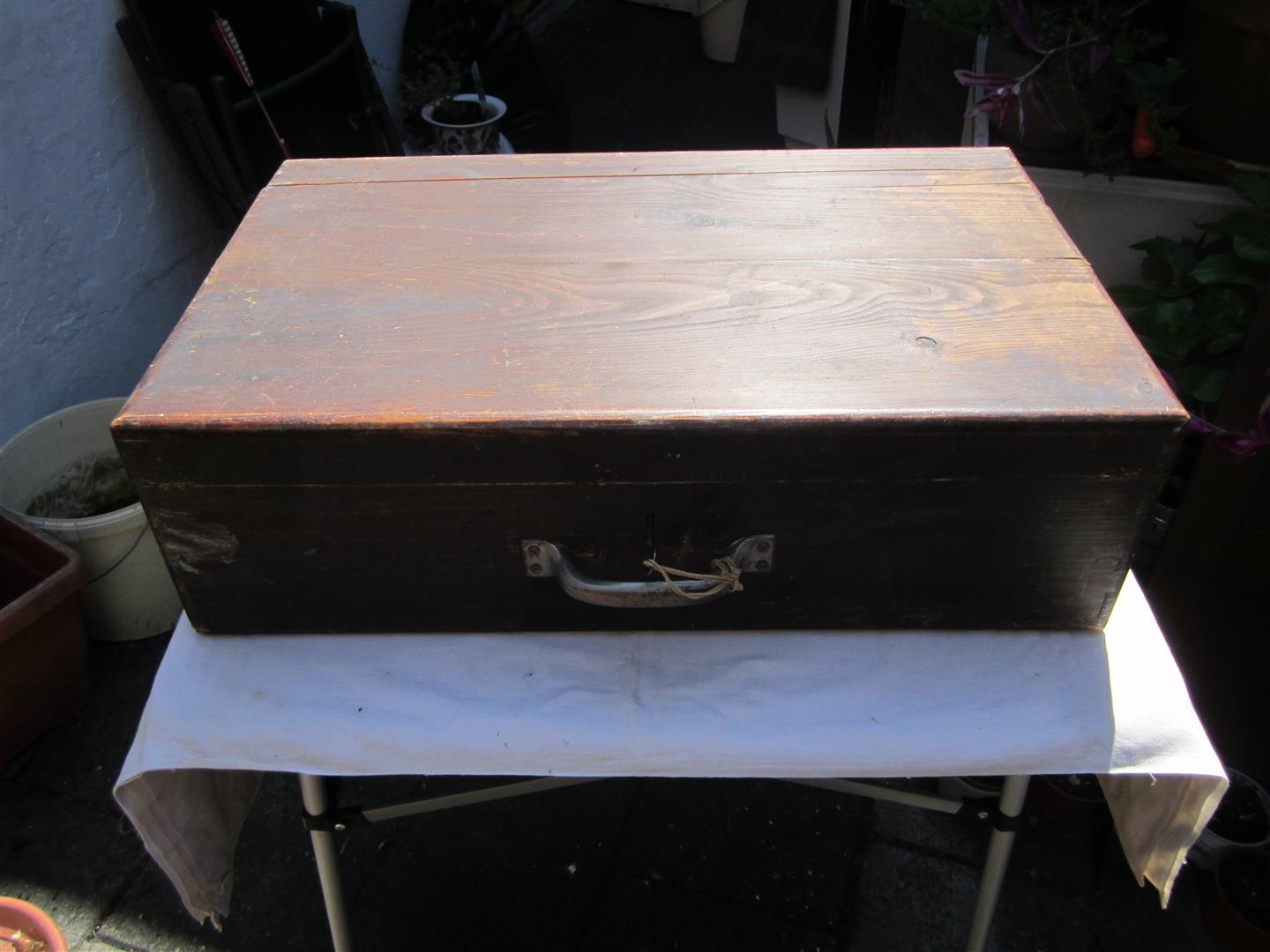 WW2 WH Officer's Wooden Suitcase/Trunk